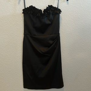 White House black market strapless dress.